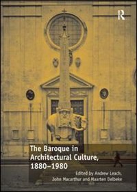Couverture_Baroque in Architectural Culture, 1880-1980