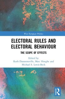 Front cover_Electoral Rules And Electoral Behaviour