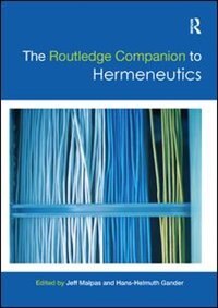 Front cover_The Routledge Companion To Hermeneutics