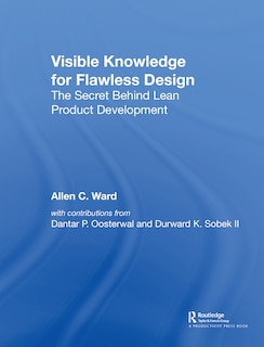 Couverture_Visible Knowledge for Flawless Design
