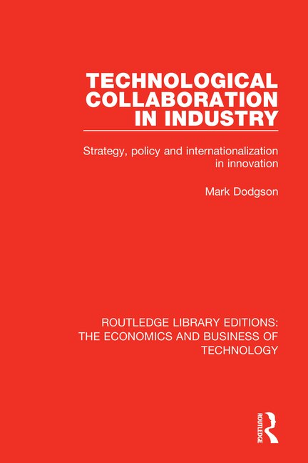 Front cover_Technological Collaboration In Industry