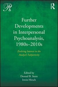 Couverture_Further Developments In Interpersonal Psychoanalysis, 1980s-2010s