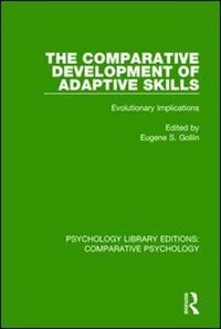 Couverture_Comparative Development of Adaptive Skills