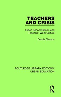 Front cover_Teachers And Crisis