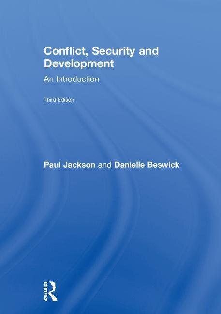 Couverture_Conflict, Security And Development