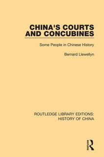 Front cover_China's Courts And Concubines