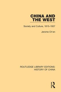 Front cover_China And The West
