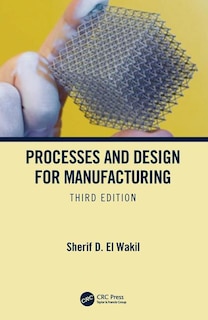 Couverture_Processes And Design For Manufacturing