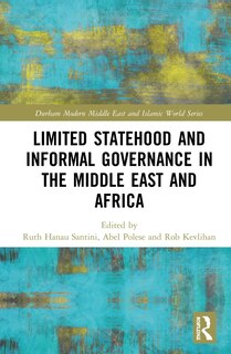 Front cover_Limited Statehood And Informal Governance In The Middle East And Africa