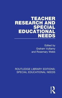 Couverture_Teacher Research And Special Education Needs