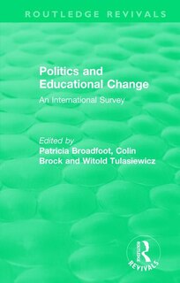 Couverture_Politics And Educational Change