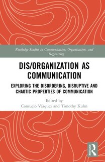 Front cover_Dis/organization As Communication