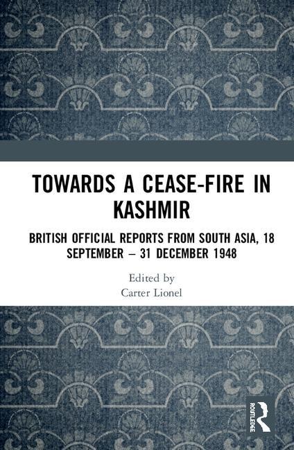 Front cover_Towards A Ceasefire In Kashmir