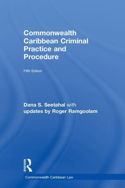 Couverture_Commonwealth Caribbean Criminal Practice And Procedure