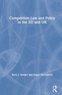 Couverture_Competition Law And Policy In The Eu And Uk