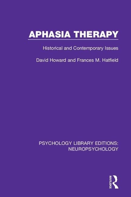Front cover_Aphasia Therapy