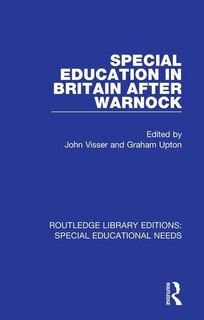 Front cover_Special Education In Britain After Warnock