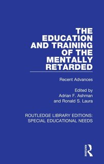 Couverture_The Education And Training Of The Mentally Retarded