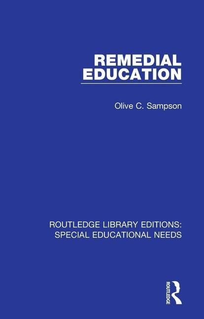 Front cover_Remedial Education