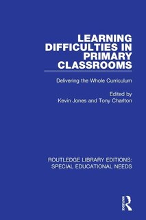 Couverture_Learning Difficulties In Primary Classrooms