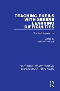 Couverture_Teaching Pupils With Severe Learning Difficulties