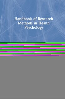 Couverture_Handbook Of Research Methods In Health Psychology