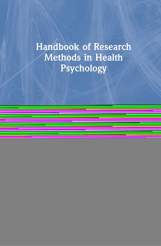 Couverture_Handbook Of Research Methods In Health Psychology