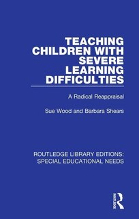 Front cover_Teaching Children With Severe Learning Difficulties