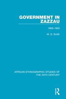 Couverture_Government In Zazzau