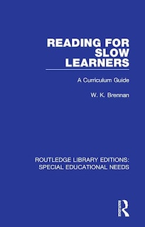 Front cover_Reading For Slow Learners