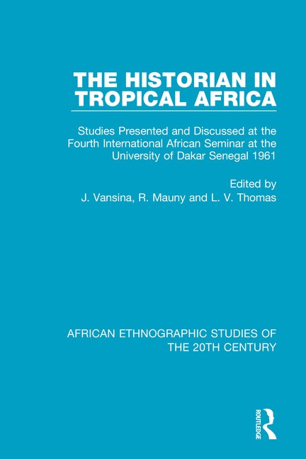 Couverture_Historian in Tropical Africa