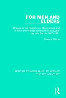 Front cover_For Men and Elders