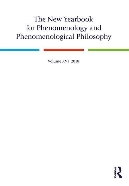 Front cover_The New Yearbook for Phenomenology and Phenomenological Philosophy