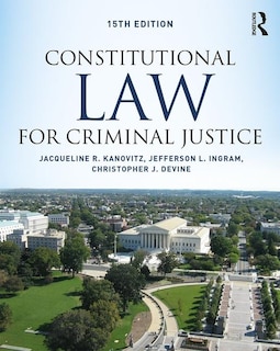 Front cover_Constitutional Law For Criminal Justice
