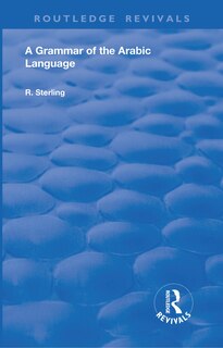 Front cover_A Grammar Of The Arabic Language