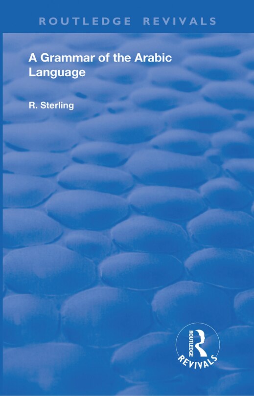 Front cover_A Grammar Of The Arabic Language