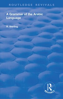 Couverture_A Grammar Of The Arabic Language