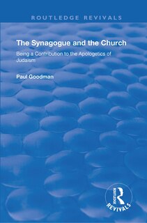 Front cover_The Synagogue And The Church