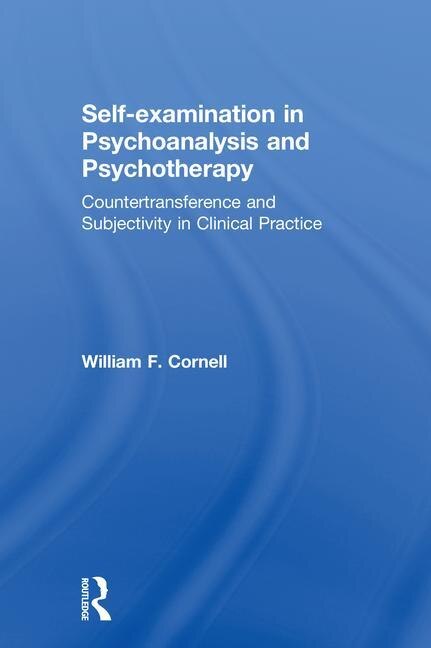 Couverture_Self-examination In Psychoanalysis And Psychotherapy