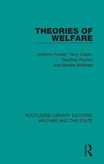 Front cover_Theories Of Welfare