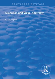 Couverture_Alienation And Value-neutrality