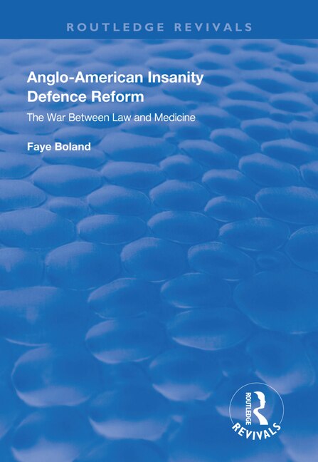 Front cover_Anglo-american Insanity Defence Reform