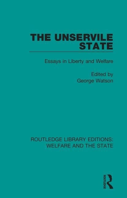 Front cover_Unservile State