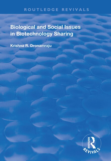 Front cover_Biological And Social Issues In Biotechnology Sharing
