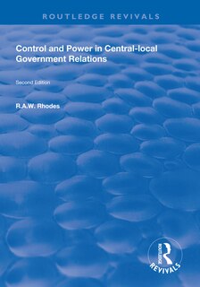 Couverture_Control And Power In Central-local Government Relations