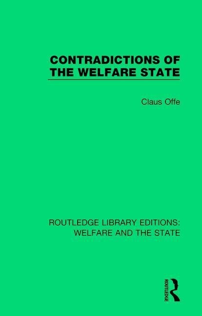 Couverture_Contradictions Of The Welfare State