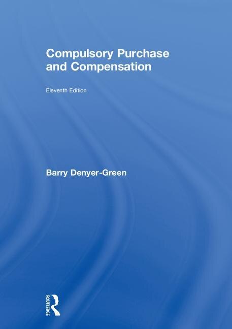 Front cover_Compulsory Purchase And Compensation