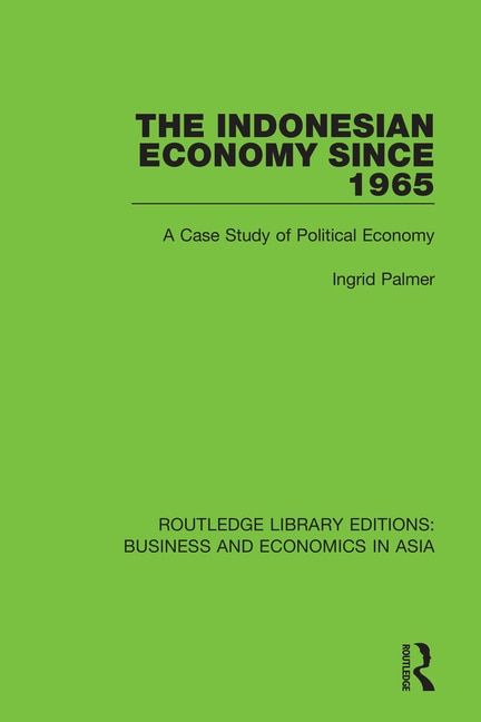 Front cover_The Indonesian Economy Since 1965