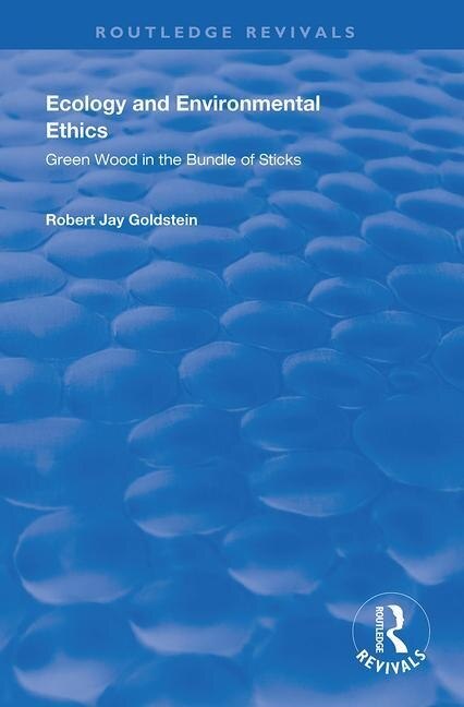 Couverture_Ecology And Environmental Ethics
