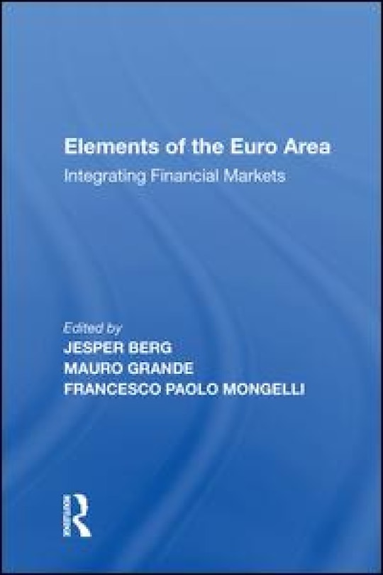 Couverture_Elements Of The Euro Area